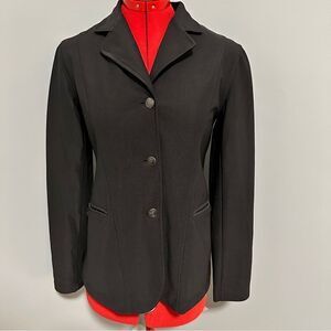 Horze 1982 black equestrian jacket. Size 36.